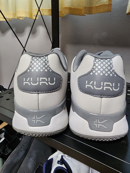 KURU Quantum 2 Men\'s Gray Athletic Trainer Shoe Plantar Fasciitis Support main image 4